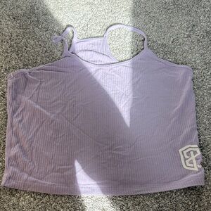 Lavender Ribbed Tank Top